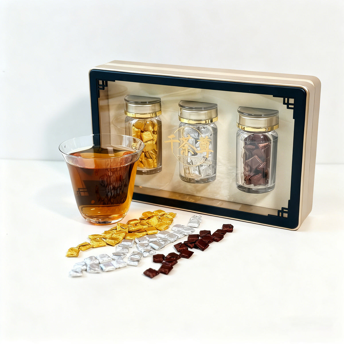 Nourishing Tea Essence: Instant Pu'er & White Tea Concentrate (Gift & Wellness)