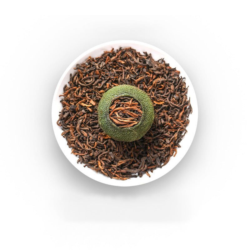 Xinhui Green Mandarin Imperial Ripe Pu-erh