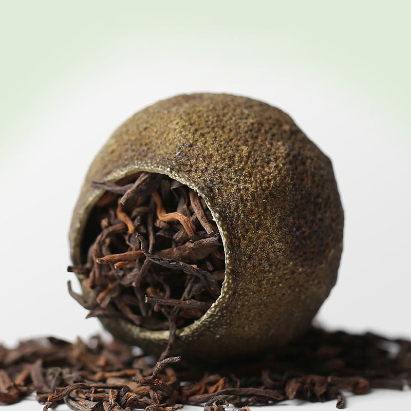 Xinhui Green Mandarin Imperial Ripe Pu-erh