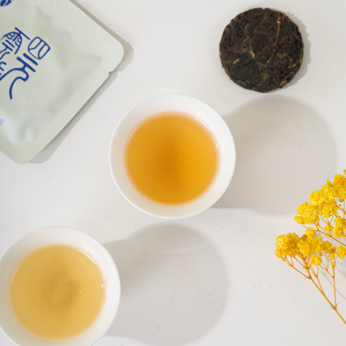 Tongqinghe Cloud Evolution Four Elements - 2025 New Craft Raw Pu-erh for Daily Enjoyment