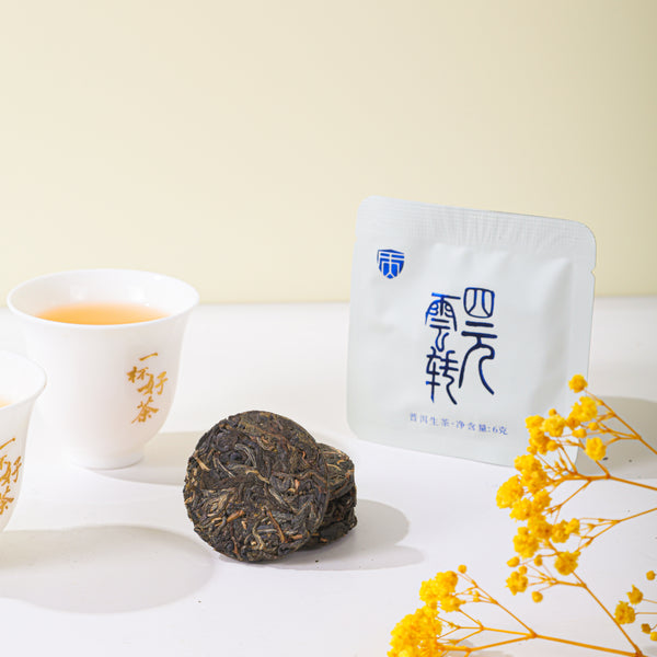 Tongqinghe Cloud Evolution Four Elements - 2025 New Craft Raw Pu-erh for Daily Enjoyment
